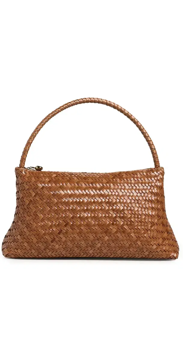 Madewell The Signature Woven Collection Shoulder Bag Burnt Sienna One Size