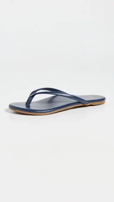 beek Sunbeam Flip Flops Navy | Thumbnail 2