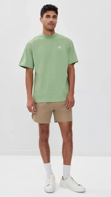 Malbon Golf X Birds of Georgia Mare ockneck Tee Seafoam Sage | Thumbnail 5
