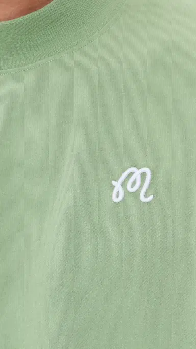 Malbon Golf X Birds of Georgia Mare ockneck Tee Seafoam Sage | Thumbnail 6
