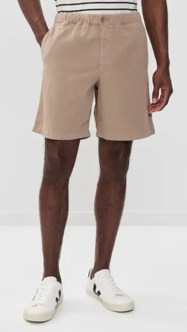 Norse Projects Trysil Regular Stretch Twill Shorts 8 Utility Khaki | Thumbnail 2