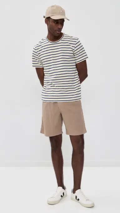 Norse Projects Trysil Regular Stretch Twill Shorts 8 Utility Khaki | Thumbnail 5