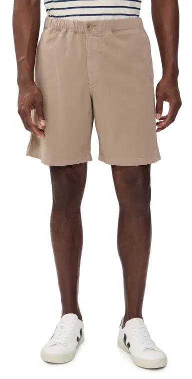 Norse Projects Trysil Regular Stretch Twill Shorts 8 Utility Khaki | Thumbnail 1