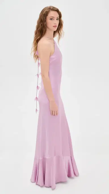AMUR Camila Maxi Dress Lumen Lavender | Thumbnail 4