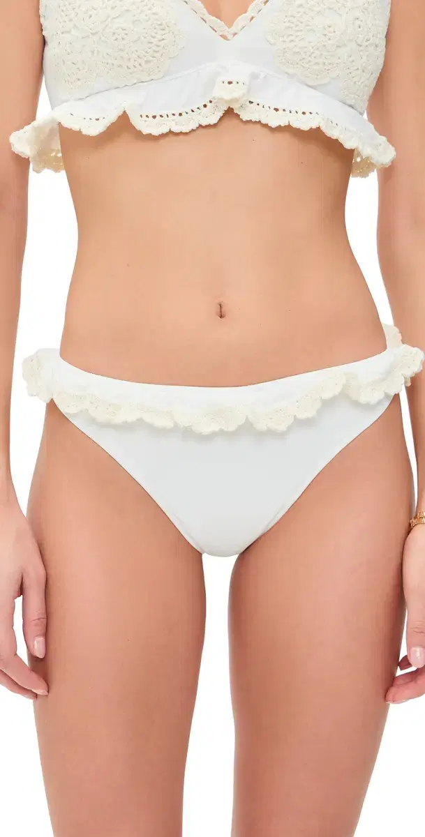 Sea adelyn Crochet Bikini Bottoms White