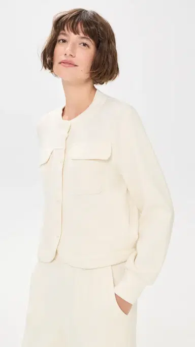 Varley Hartwell Button Through Sweat Jacket | Thumbnail 2 Varley Hartwell Button Through Sweat Jacket | Thumbnail 2