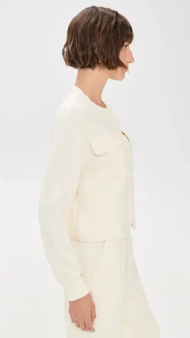 Varley Hartwell Button Through Sweat Jacket | Thumbnail 4 Varley Hartwell Button Through Sweat Jacket | Thumbnail 4