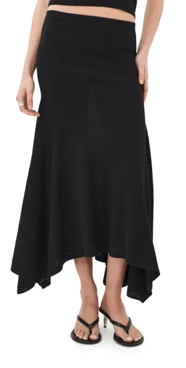 CO Knit kirt Black | Thumbnail 1 CO Knit kirt Black | Thumbnail 1