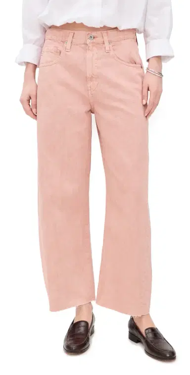 Ag Hattie Crop Jeans Sulfur Sparkling Rose | Thumbnail 1 Ag Hattie Crop Jeans Sulfur Sparkling Rose | Thumbnail 1