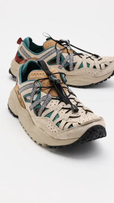 Flower Mountain Kazana Uni Cow Velour Sneakers Beige | Thumbnail 4