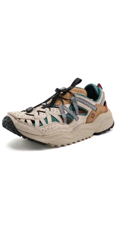 Flower Mountain Kazana Uni Cow Velour Sneakers Beige | Thumbnail 1