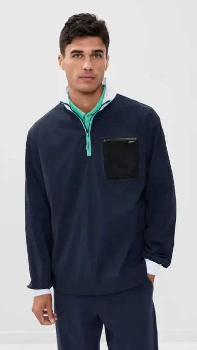Malbon Cascade Windshirt Midnight L | Thumbnail 2