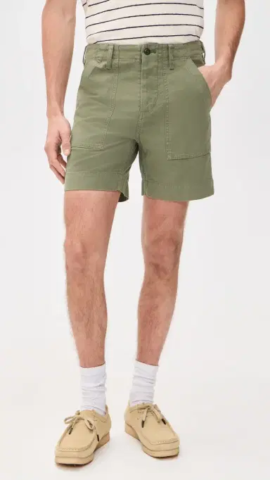 Filson Field Supply Shorts 6 Washed Fatigue Green | Thumbnail 3 Filson Field Supply Shorts 6 Washed Fatigue Green | Thumbnail 3