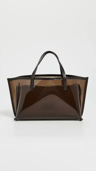 Staud Christos Mini Tote Espresso One Size | Thumbnail 2 Staud Christos Mini Tote Espresso One Size | Thumbnail 2