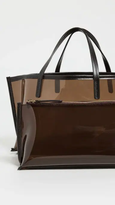 Staud Christos Mini Tote Espresso One Size | Thumbnail 5 Staud Christos Mini Tote Espresso One Size | Thumbnail 5