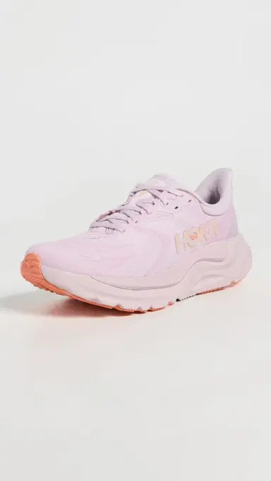 Hoka Arahi 8 Sneakers Lilac Cream/Neon Cantaloupe 5 | Thumbnail 2