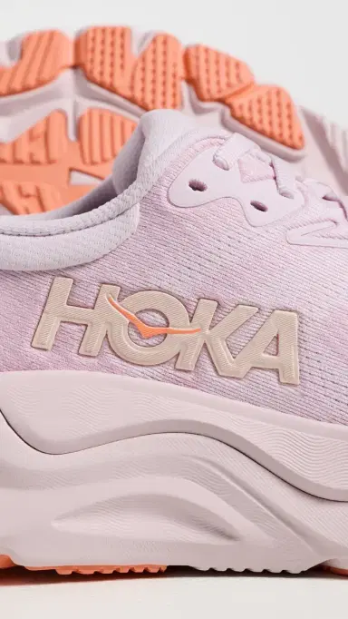 Hoka Arahi 8 Sneakers Lilac Cream/Neon Cantaloupe 5 | Thumbnail 6
