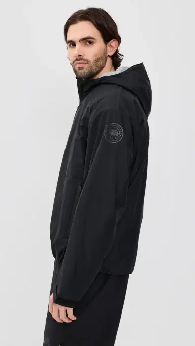 Canada Goose Horizon Rain Jacket Black | Thumbnail 4