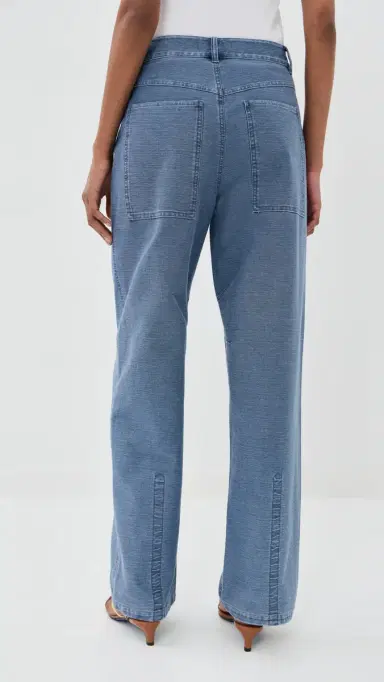 Tibi Denim Interlock Mica Jeans Classic | Thumbnail 3