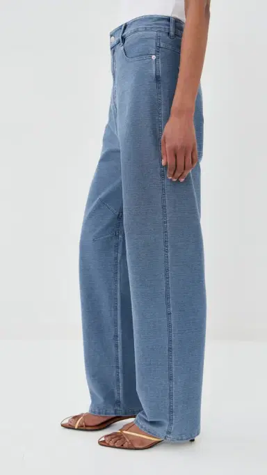 Tibi Denim Interlock Mica Jeans Classic | Thumbnail 4