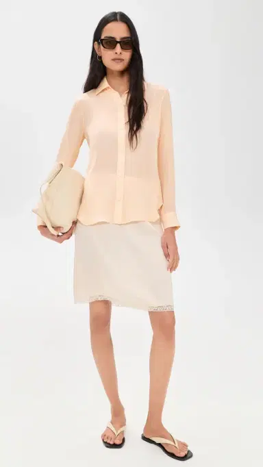 RENGGLI Georgette Button Up | Thumbnail 5 RENGGLI Georgette Button Up | Thumbnail 5
