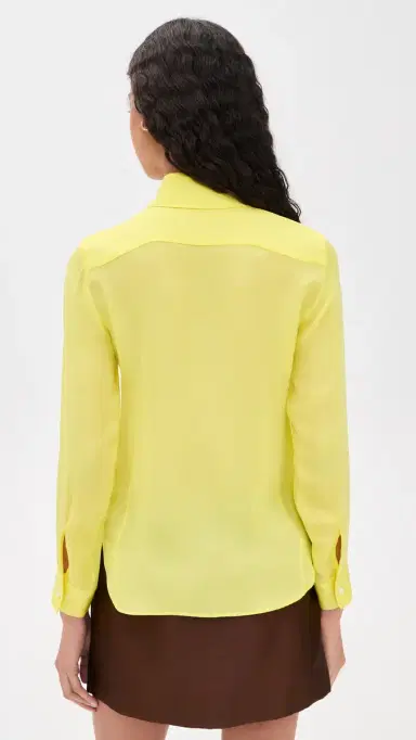 RENGGLI Georgette Button Up Margarita M | Thumbnail 3