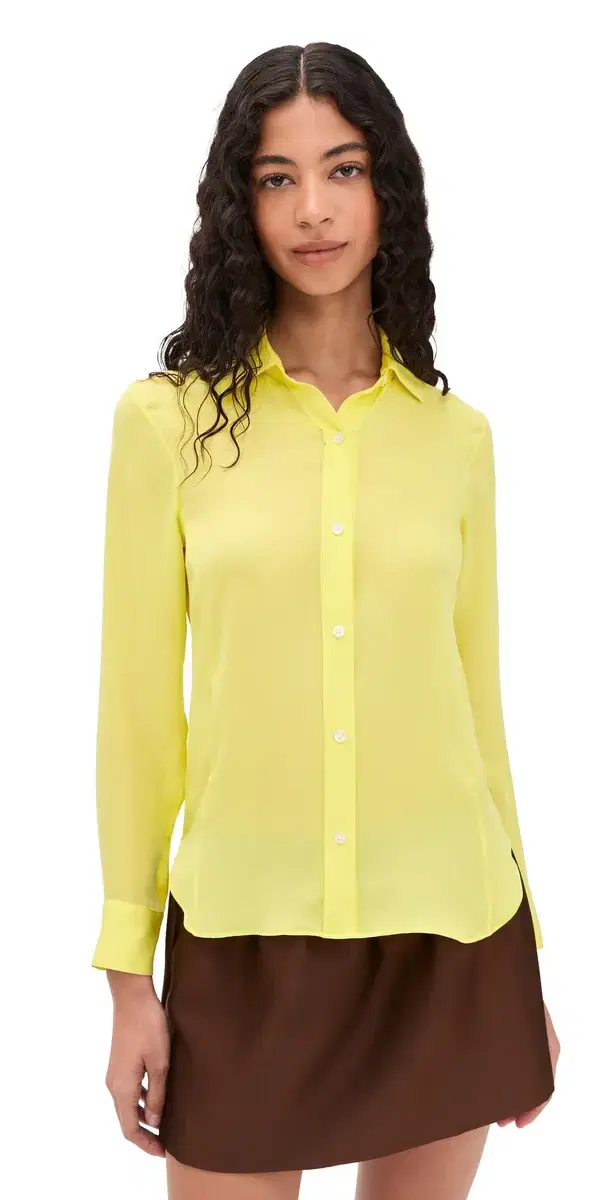 Renggli Georgette Button Up argarita