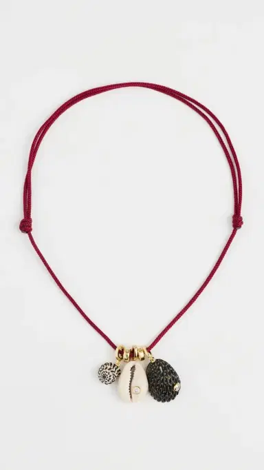 éliou Drift Necklace Burgundy | Thumbnail 2 éliou Drift Necklace Burgundy | Thumbnail 2