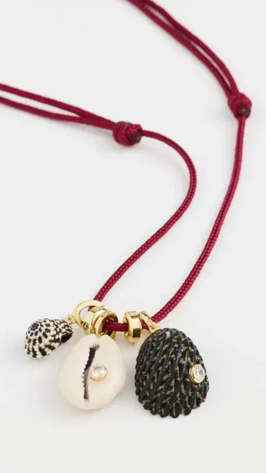 éliou Drift Necklace Burgundy | Thumbnail 4 éliou Drift Necklace Burgundy | Thumbnail 4