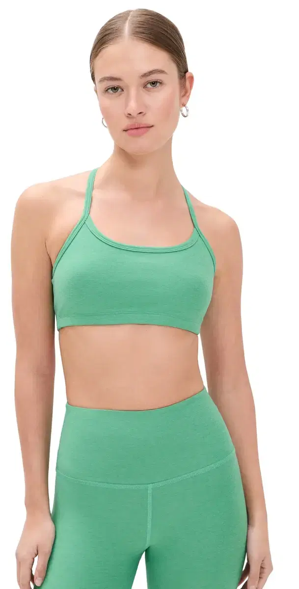 Slim Racerback Bra Bright Emerald Heather