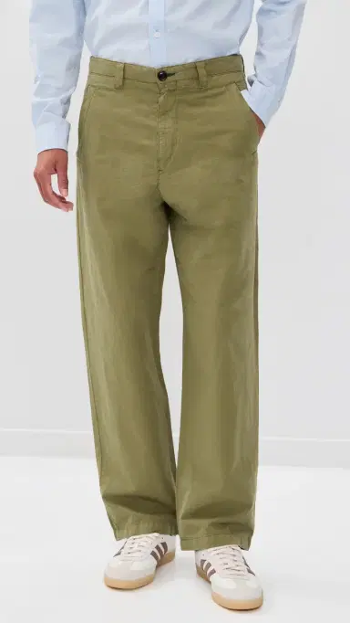 PS Paul Smith Workwear Chino Pants Olive Green | Thumbnail 3