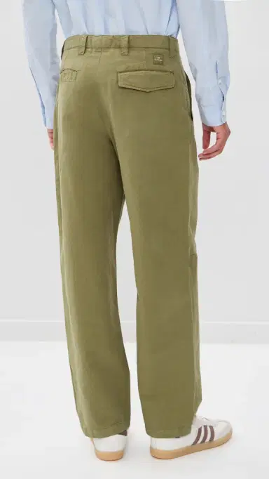 PS Paul Smith Workwear Chino Pants Olive Green | Thumbnail 4