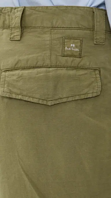 PS Paul Smith Workwear Chino Pants Olive Green | Thumbnail 6