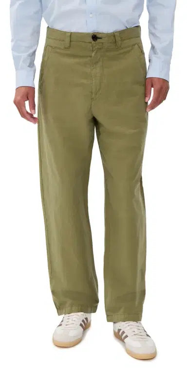 PS Paul Smith Workwear Chino Pants Olive Green | Thumbnail 1