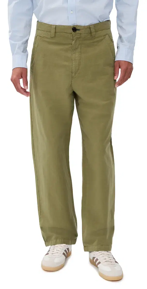 Workwear Chino Pants Olive Green