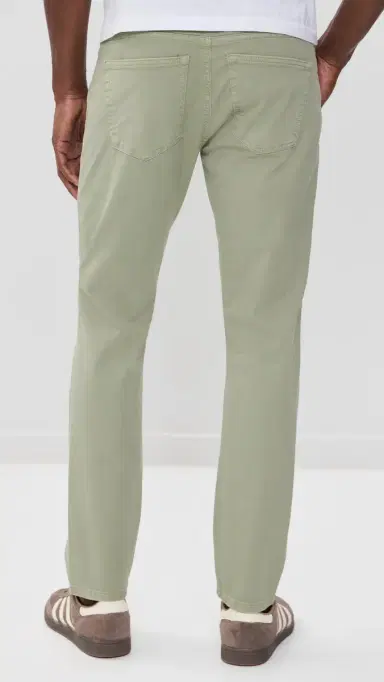 WARP + WEFT Ams Slim Twill Pants Fossil | Thumbnail 3 WARP + WEFT Ams Slim Twill Pants Fossil | Thumbnail 3