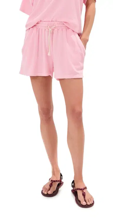 LE BOP Farrah Terry Shorts Pink | Thumbnail 1
