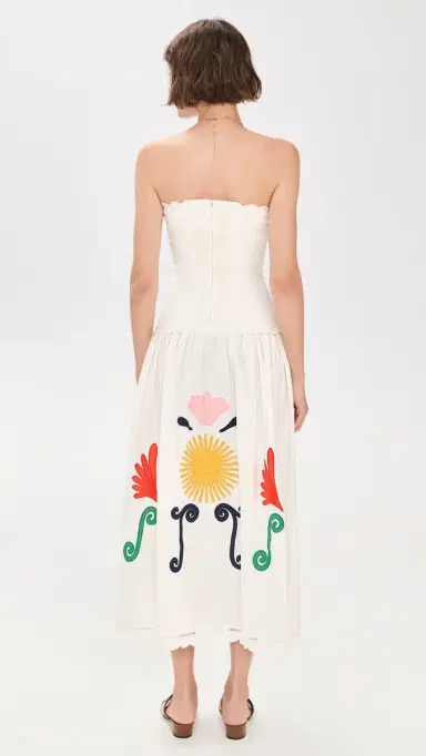 Carolina K alla Dress Off White | Thumbnail 3 Carolina K alla Dress Off White | Thumbnail 3