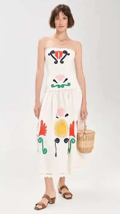 Carolina K alla Dress Off White | Thumbnail 5 Carolina K alla Dress Off White | Thumbnail 5