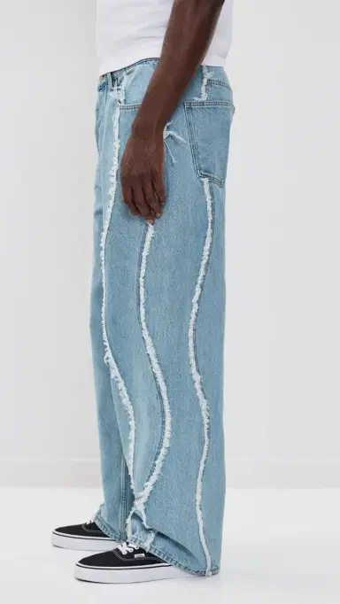 Nahmias Stone Wash Ollie Denim Jeans Light Indigo Denim | Thumbnail 4 Nahmias Stone Wash Ollie Denim Jeans Light Indigo Denim | Thumbnail 4