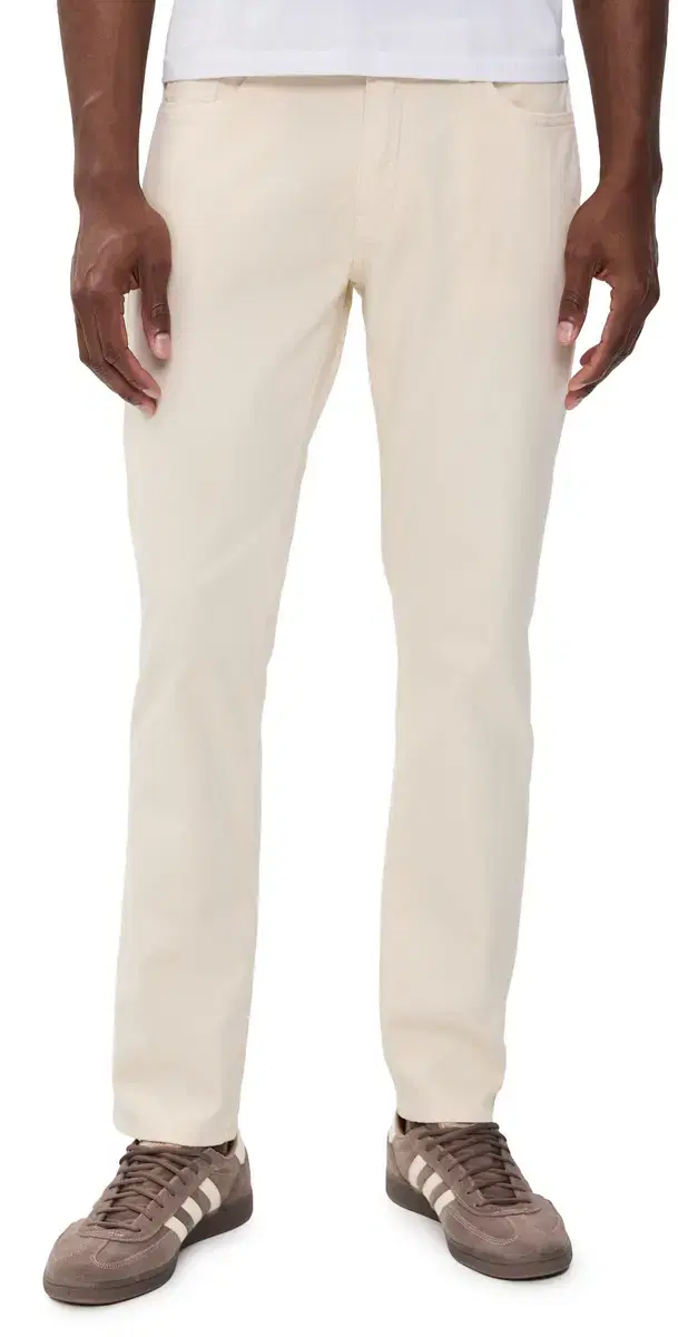 Ams Slim Twill Pants Birch 32