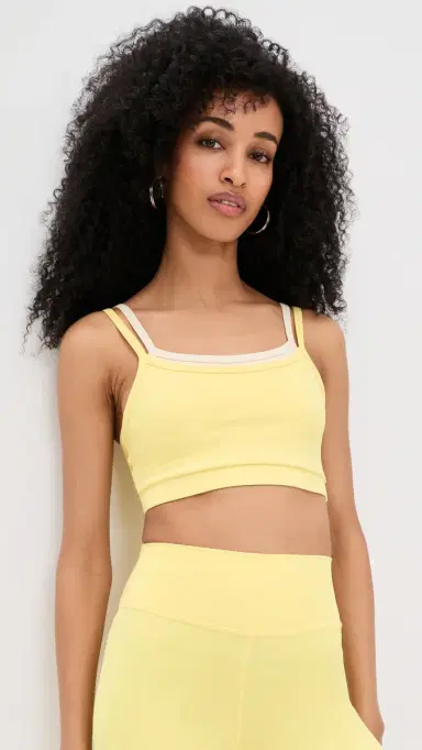 STRUT-THIS The Rhodes Bra Butter Yellow M | Thumbnail 2