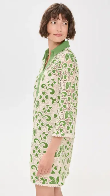 English Factory Embroidered Collar Mini Dress | Thumbnail 4 English Factory Embroidered Collar Mini Dress | Thumbnail 4