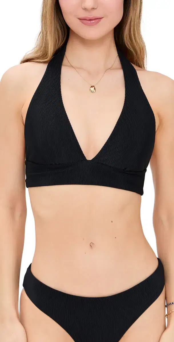 Laurel Bikini Top Black