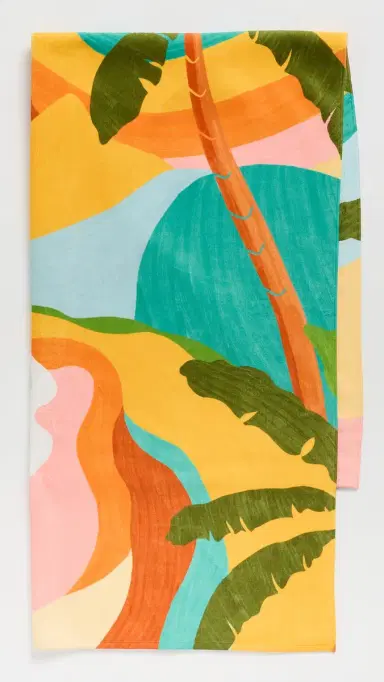 FARM Rio Carioca Landscape Towel Multi One Size | Thumbnail 2
