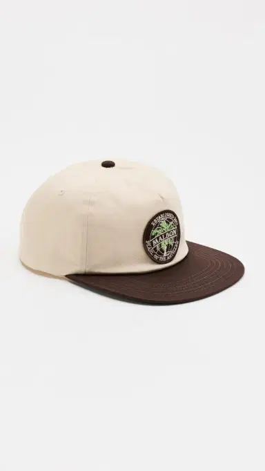 Malbon Palmera Snapback Cap Cream One Size | Thumbnail 2