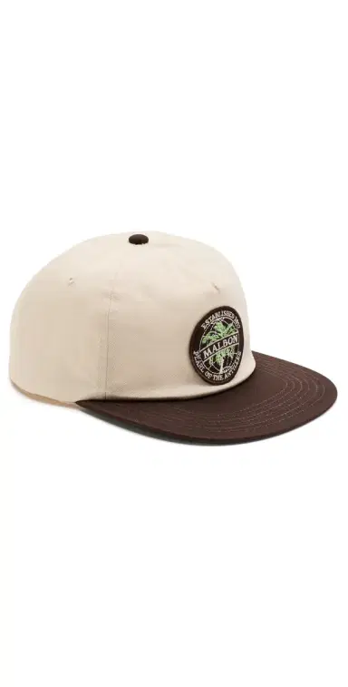 Malbon Palmera Snapback Cap Cream One Size | Thumbnail 1