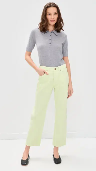 RENGGLI Straight Jeans Key Lime | Thumbnail 5