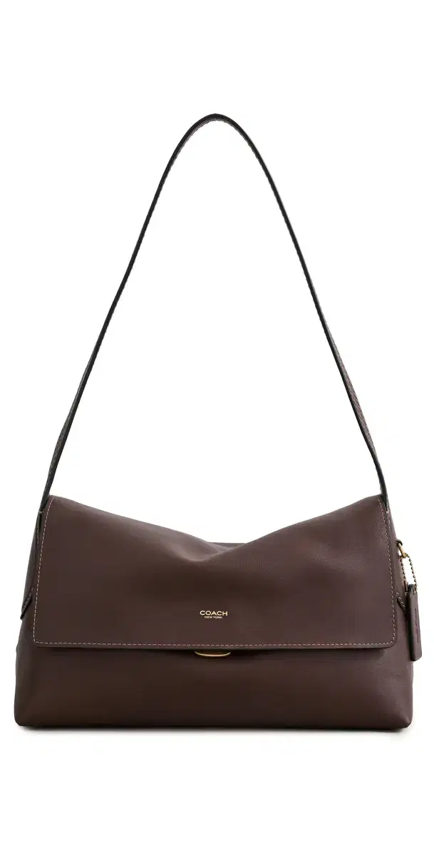 Coach Natural Grain Leather Chelsea Shoulder Bag 30 B4/Maple One Size