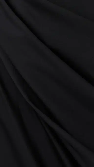 Misha The Isadora Satin Dress Black | Thumbnail 6